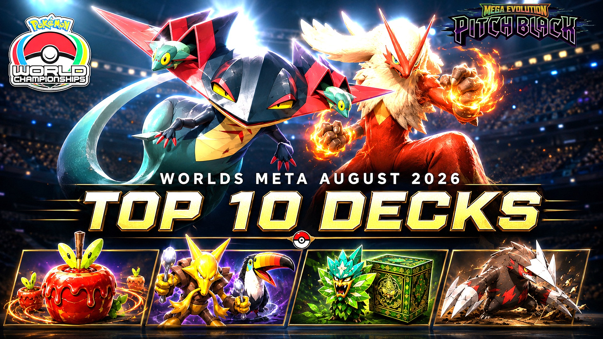 Pokémon TCG Worlds Meta August 2026 Top 10 Decks